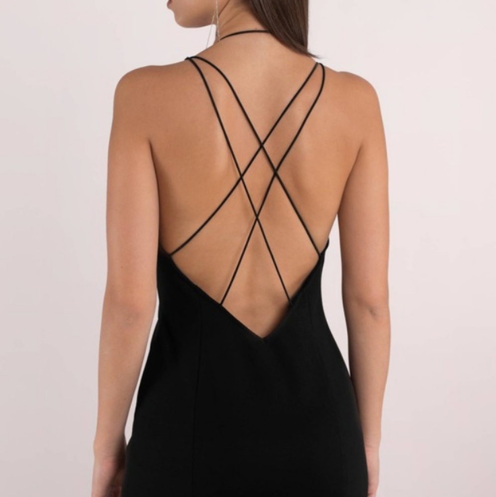 Strappy bodycon dress